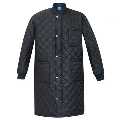 Long Freezer Jacket – Polyester, Full-Length, Insulated, Durable, Cold Storage and Industrial Use -10 Celsius Coat  Canada and USA Shipping