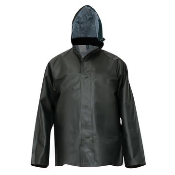 ProtecAll PVC Green Chemical Resistant Rain Jacket 30 mil