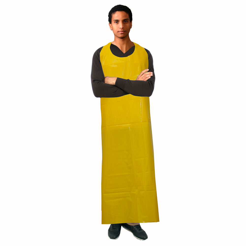 Reusable Polyurethane Die-cut Aprons | 35"x50" | Bag of 10