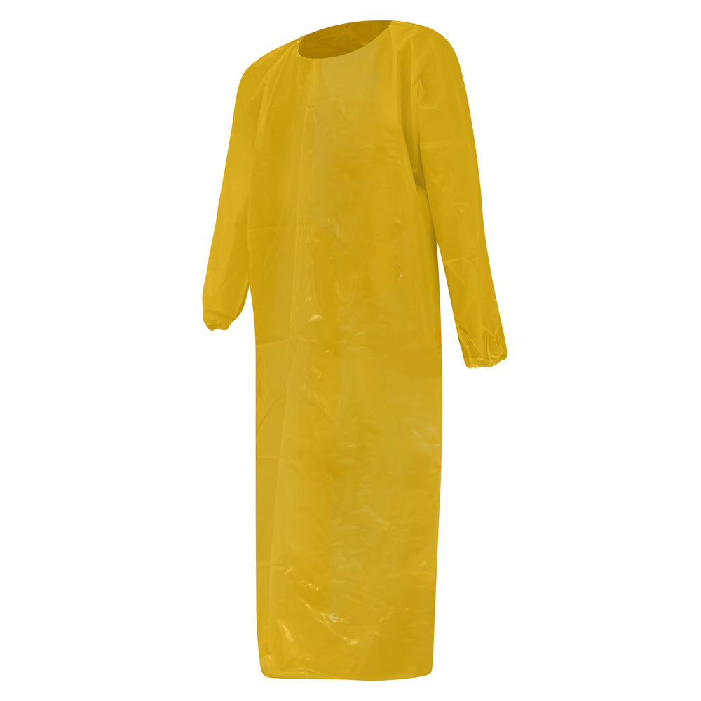 Tablier Manteau Polyuréthane ProtecAll Jaune - 35X45, 5/sac