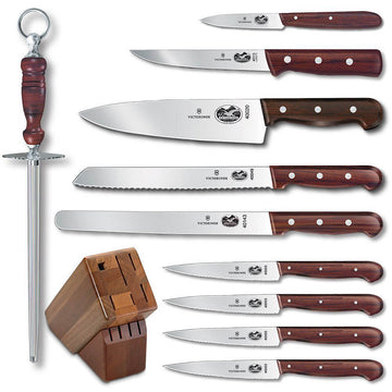 11 Piece Knife Set With Block