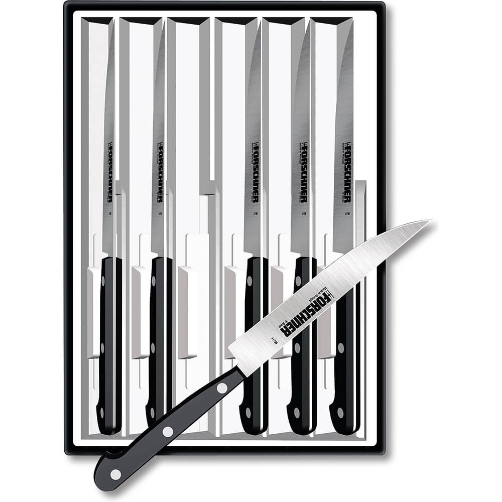 6 Piece 5" Wavy Edge Steak Knife Set