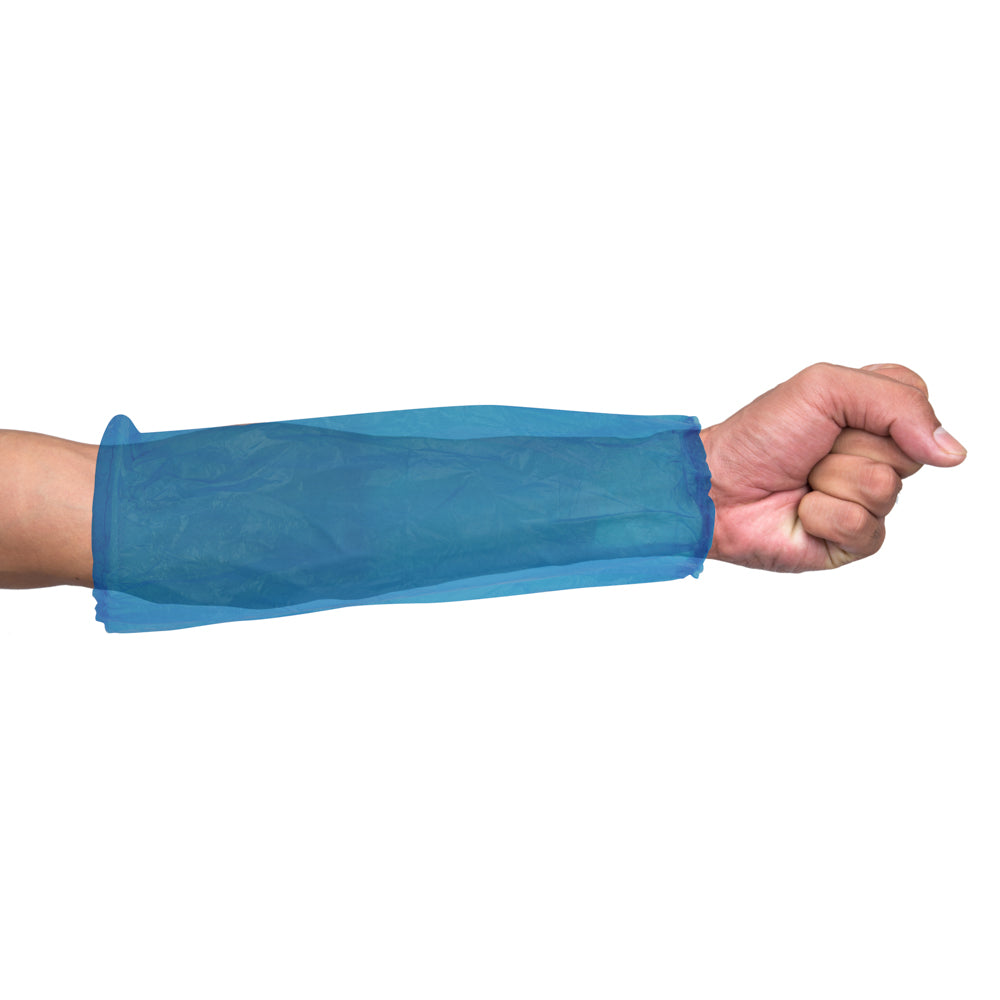 Disposable Polyethylene Sleeves | 18" | .7 Mil | Bag of 100 or Case of 2,000