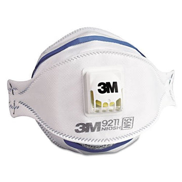 3M™  Standard N95 Disposable Particulate Respirator with Cool Flow™  Exhalation Valve and Adjustable Nose Clip