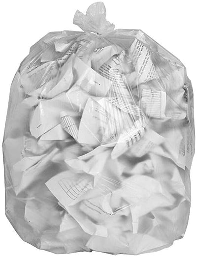 Clear Garbage Bags – Multiple Sizes, Durable, Tear-Resistant, Versatile Use