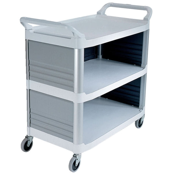 Utility Cart with Enclosed End Panels on 3 Sides