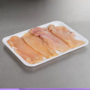 Plateau à viande en mousse blanche 2S | 8"x 6"x 5/8"-1