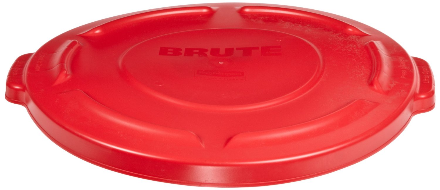 Acheter rouge Couvercle de poubelle Rubbermaid Brute®