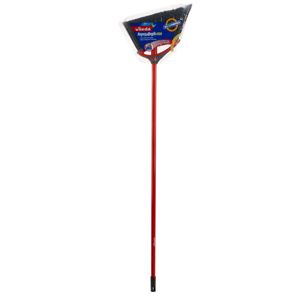 Vileda Super Angle Pro Broom – Durable, Lightweight, Efficient, Tight Space Cleaning
