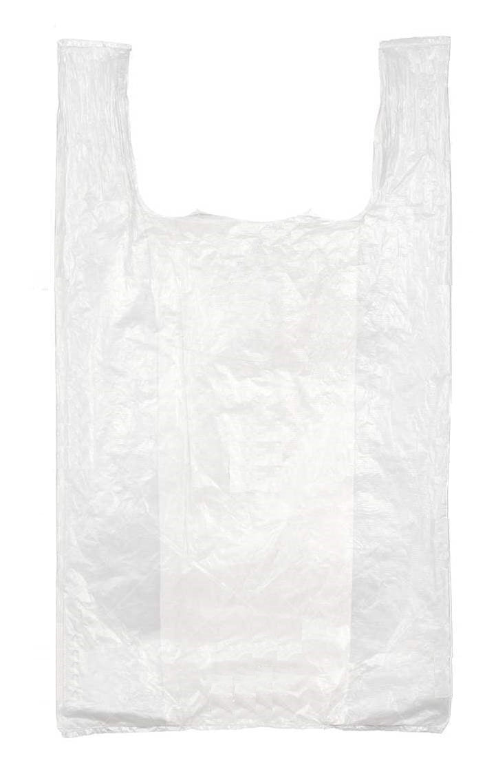 Sacs en plastique blanc S4