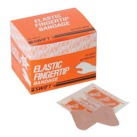 Swift First Aid Heavy Woven Regular  Fingertip Adhesive Bandage