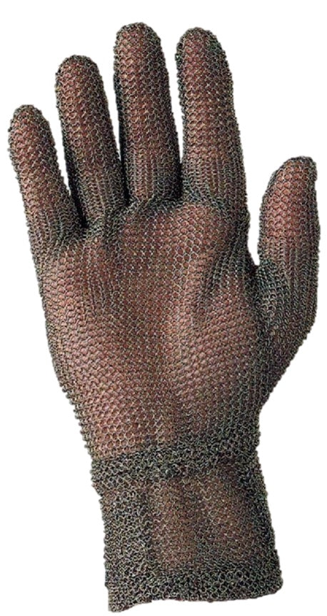 Whizard Stainless Steel Metal Mesh Cut Resistant Glove  2" Wrist Cuff best price Canada Usa Shipping