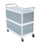 Utility Cart with Enclosed End Panels on 3 Sides