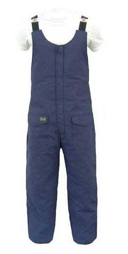 Freezer Bib Pants Overalls with Zipper at the Legs