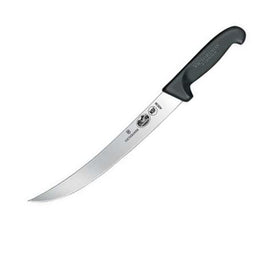 Victorinox NSF 10" Curved Butcher's Blade Breaking Knife with Fibrox Handle