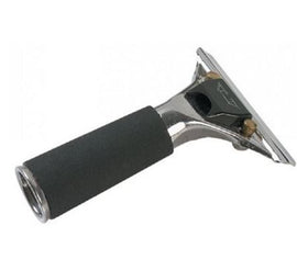 Stainless Steel Squeegee Handle with Quick Release and Rubber Grip