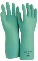 Ansell Sol-Vex® Green Nitril gloves 15 Mil, 13"