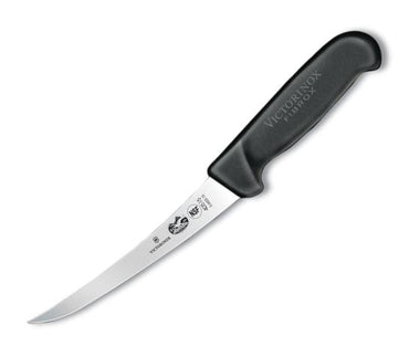 Couteau à désosser à lame semi-rigide incurvée de 15 cm et manche en Fibrox®