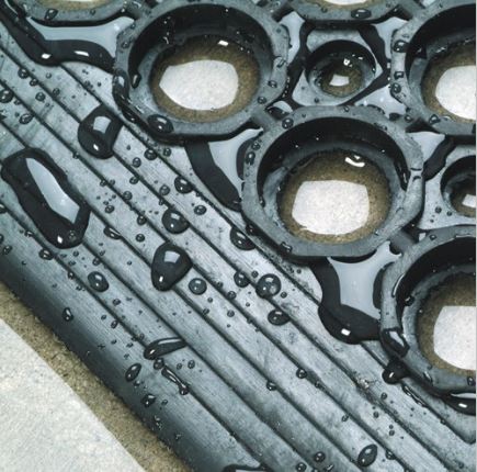 SafeWalk Grease-Proof Black Floor Mat | 36" X 60"