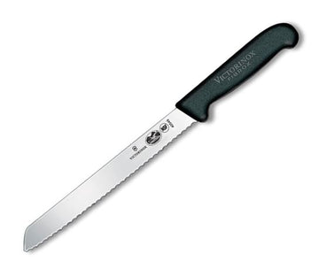 Couteau à pain à lame de 20 cm au tranchant dentelé et manche en Fibrox®