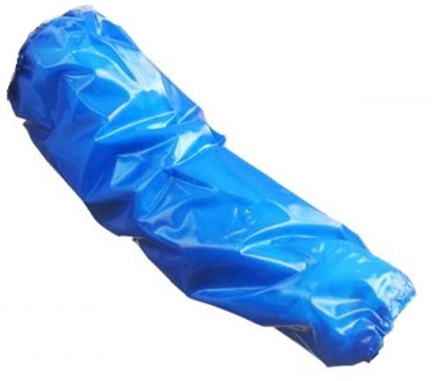 Reusable Top-Dog Royal Blue Polyurethane Sleeves | 18" | 6 Mil