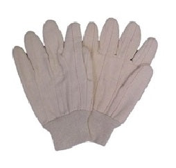 Heavy Weight Cotton Canvas Gloves with Knit Wrist | 18 oz