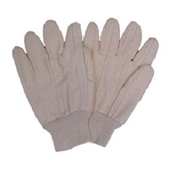 Cotton Canvas Gloves with Knit Wrist 18 oz