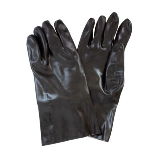PVC Gloves | Smooth Finish | Interlock Lining & Extended Cuff