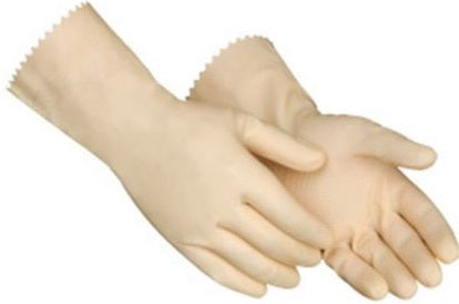 Gants de conserveur en latex de caoutchouc naturel | 15 mil