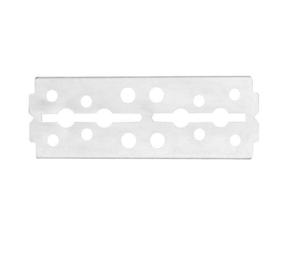 Lames de rasoir à double lame en acier inoxydable | Trempées à la glace